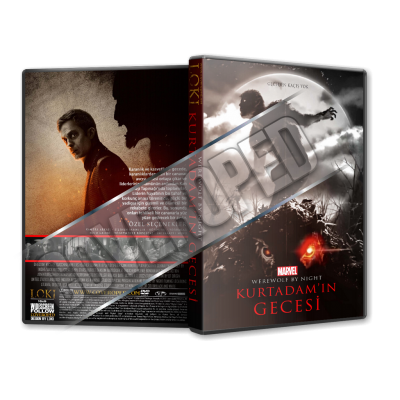 Werewolf By Night - 2022 Türkçe Dvd Cover Tasarımı